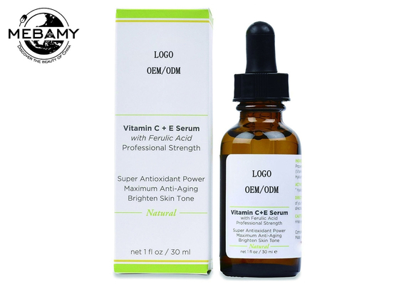 سرم ویتامین طبیعی طبیعی با Ferulic و Hyaluronic Acid / سرم ضد پیری ارگانیک